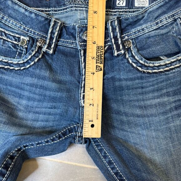 Miss Me Women's Skinny Fit Jeans – Style J55014575 – Size 27 - Picture 12 of 13